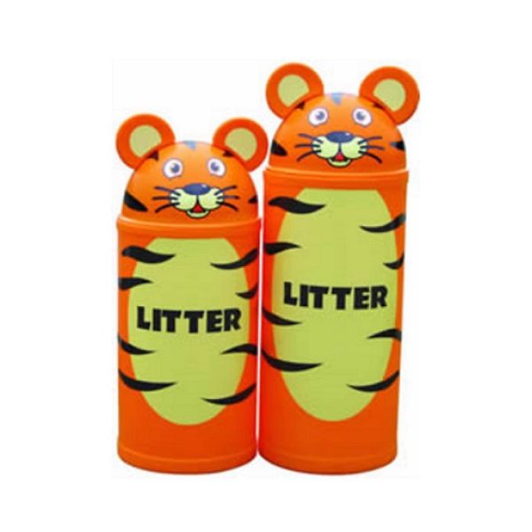 Animal Kingdom Tiger Litter Bin - Kingfisher Direct Ltd