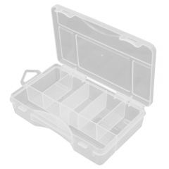 7 Compartment Transparent Accessories Organiser - Pack of 3
