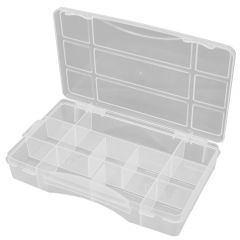 12 Compartment Transparent Accessories Organiser - Pack of 3