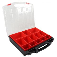 Accessories Organiser Carry Case with 13 Removable Compartments