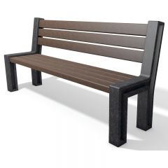 100% Recycled Plastic Hyde Park Bench
