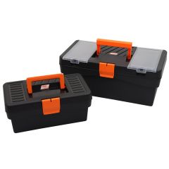 Plastic Tool Box Twin Pack