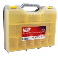 Plastic Tool Carry Case with Organiser Tray