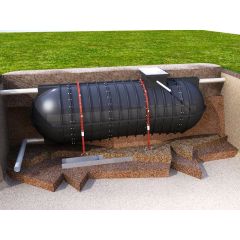 34000 Litre Rainwater V Tank