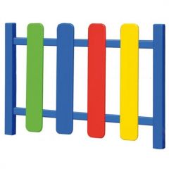Multi-coloured Play Area Fencing