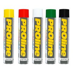 PROline Line Marking Paint - 750ml Aerosols - Choice of Colours