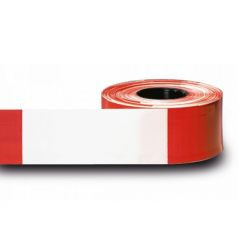 Traffic-Line Non-Adhesive Barrier Tape - 500m x 80mm - Red and White
