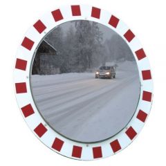 600mm Diameter Stainless Steel Anti-Frost & Anti-Condensation Traffic Mirror