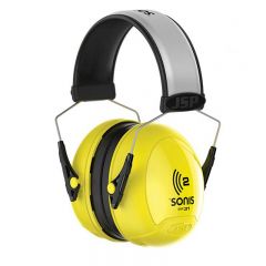 JSP Sonis®  2 Adjustable Ear Defenders - SNR31 - Yellow