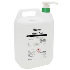 70% Alcohol Hand Sanitiser Gel with Pelican Pump - 5 Litre