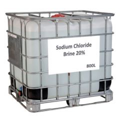 Sodium Chloride Brine 20% - 800 Litres