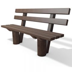 100% Recycled Plastic Taunus Forest Bench