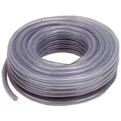 3/8" Clear Braided PVC Hose - 30 Metre Coil