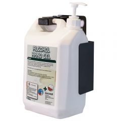 Wall Mounted Hand Sanitiser Station with Low Dosage Pump for 5-Litre Bottles