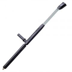Zinc Plated Twin Pressure Wash Lance With Side Control Valve - 250 Bar