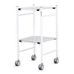 Bristol Maid Steel Dressing Trolley with 450mm Removable Shelves