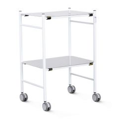 Bristol Maid Steel Dressing Trolley with 600mm Removable Shelves