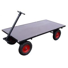 Four Wheel Turn Table Trolley - Length 1800mm