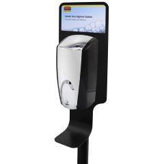 Hand Hygiene Station with Touch-Free Dispenser and 75% Alcohol Hand Rub