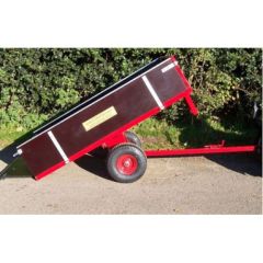 2 Wheel Timber 10 Cwt Tipping Trailer