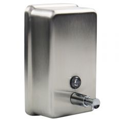 Stainless Steel Vertical Hand Sanitiser Dispenser - 1.2 Litre Capacity