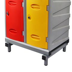 Locker Stand For Extreme Modular Plastic Locker