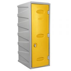 Extreme Modular Plastic Locker - Yellow - 900mm High