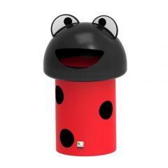 MiniBuddie Ladybug Litter Bin - 60 Litre