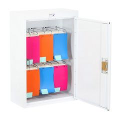 Single Door Steel Blister Pack Pharmacy Cabinet - 600 x 300 x 900mm