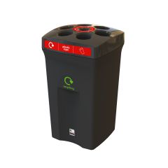 Envirocup Paper & Plastic Cup Recycling Bin With Liquid Collection - 100 Litre