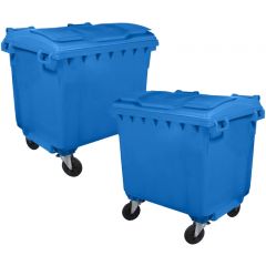 Taylor 1100 Litre Wheeled Eco-Bin - x2 Containers