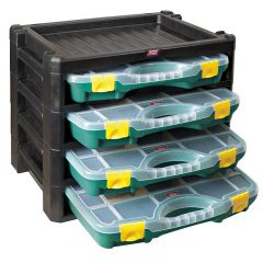 Portable Multi-Tool Organiser Box - 447 x 314 x 360mm