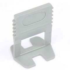 Floor & Wall Tile Levelling Base Clip - 2mm Joint - Pack of 100
