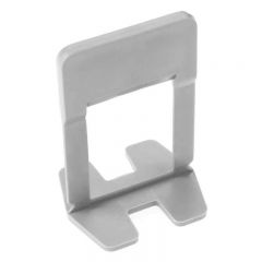 Floor & Wall Tile Levelling High Base Clip - 1mm Joint - Pack of 500