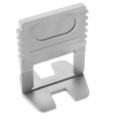 Floor & Wall Tile Levelling Base Clip - 0.5mm Joint - Pack of 100