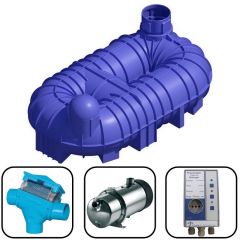 10000 Litres Direct Pressure Underground Rainwater Harvesting System