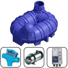 6800 Litres Direct Pressure Underground Rainwater Harvesting System