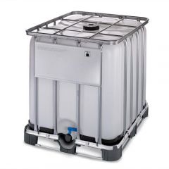 1000 Litre New IBC with Combi Pallet - Non UN Approved Natural Bottle