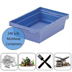 5 Litre HDPE Multiway Containers - Wholesale Full Pallet