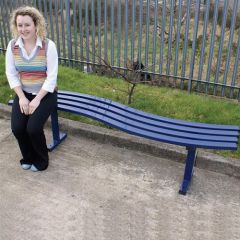 Wave Style Bench