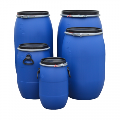 Plastic Open Head Drum Barrel - 30 to 220 Litres