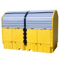 Hardcover IBC Spill Pallet - Double