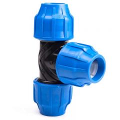MDPE Pipe Compression Tee Coupling