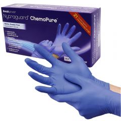 Nytraguard Premium Powder-Free Nitrile Gloves - Small - Box of 100