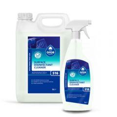 Orca Hygiene Advanced+ Surface Disinfectant Cleaner - 750ml to 1000 Litre