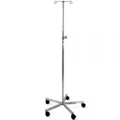Bristol Maid Stainless Steel Mobile Infusion Stand